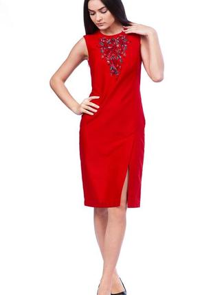 Woman's dress with embroidery 397-19/00