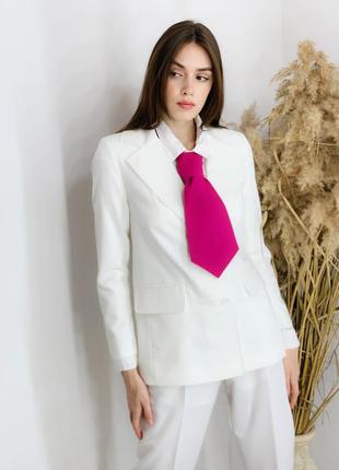 Cravatta Monochrome Pink4 photo