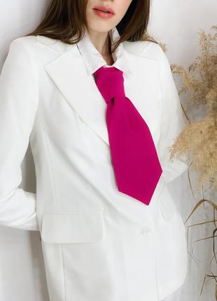 Cravatta Monochrome Pink6 photo