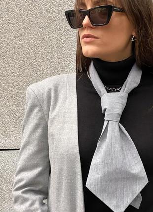 Cravatta Gray, Minimal stripe7 photo