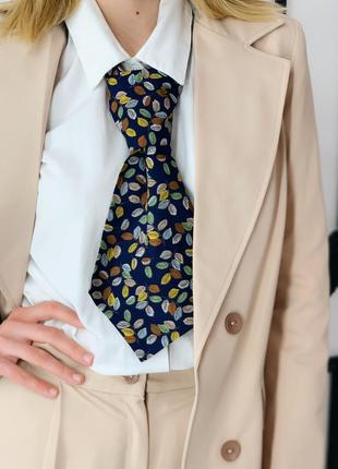 Cravatta Print Blue November