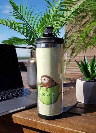 THERMAL MUG ZIZ Lazy coffee2 photo