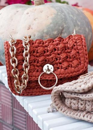 Crochet handbag for women1 photo
