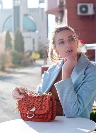 Crochet handbag for women5 photo