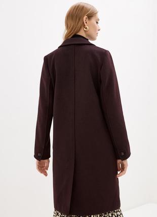 Women's coat DASTI Iconic burgundy3 photo