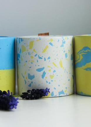 Soy candle terazzo7 photo