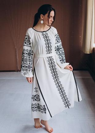 Embroidered dress2 photo