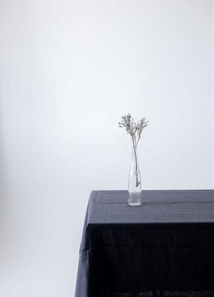 Linen tablecloth "graphite". Size: L - 190*240 cm