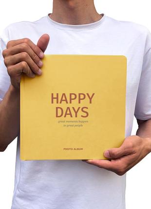 Photo album ORNER "Happy Days" (yellow) (orner-1252)2 photo