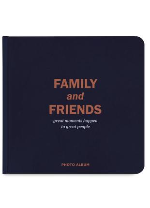 Photo album ORNER "Family and friends dark blue" (orner-1254)
