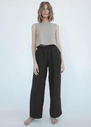 Summer linen trousers1 photo