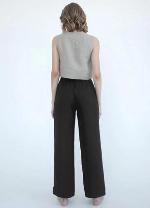 Summer linen trousers2 photo