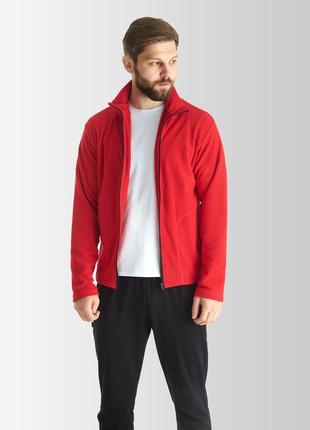 Vigo 200 Men's Fleece Jacket Red4 photo