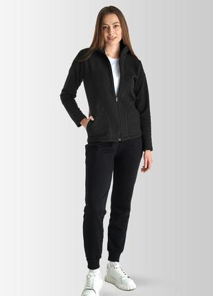 Women's fleece jacket Vigo 200 black7 photo