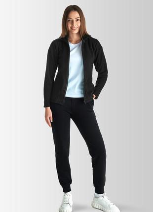 Women's fleece jacket Vigo 200 black8 photo