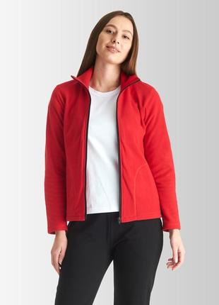 Women's fleece jacket Vigo 200 red2 photo