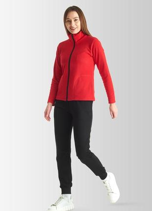 Women's fleece jacket Vigo 200 red6 photo