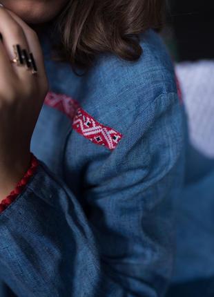 Embroidered blouse hand embroidery6 photo