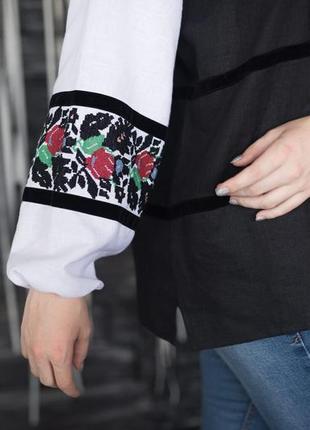 Embroidered blouse hand embroidery3 photo