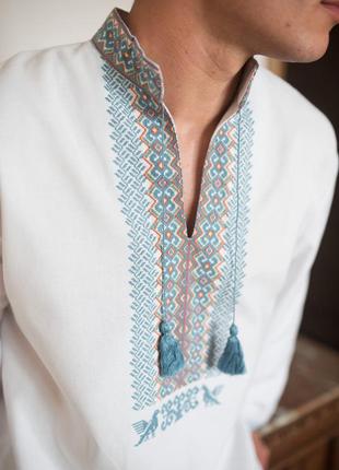 Embroiderd shirt hand embroidery2 photo
