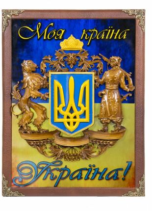 Emblem of Ukraine plaque (large)