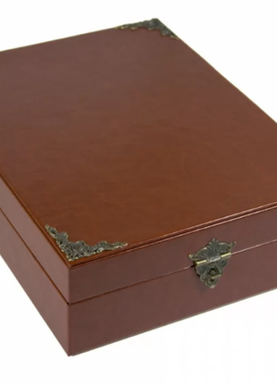 Book in leather with Plaque "Constitution of the Ukrainian Hetman State of 1710." In a gift box7 photo