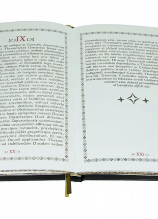 Book in leather with Plaque "Constitution of the Ukrainian Hetman State of 1710." In a gift box8 photo