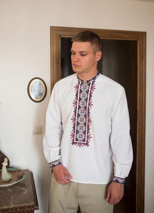 Embroidered shirt hand embroidery