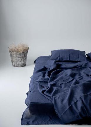 Linen bedding set "indigo"