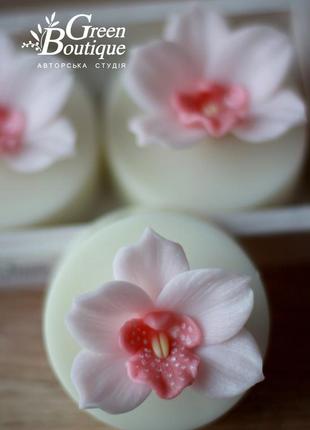 Gift set of glycerine soap 3 orchids2 photo