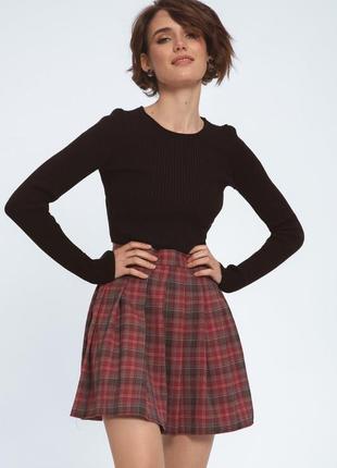 Short checked skirt gepur1 photo