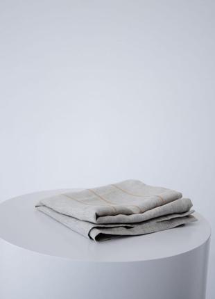 Table napkins with machine embroidery. Collection "Spikelet". 4 piece7 photo