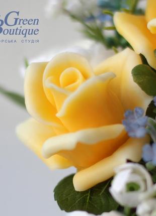 Interior bouquet of soap, roses avek amur4 photo