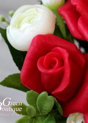 Interior bouquet of soap, red roses red berlin5 photo