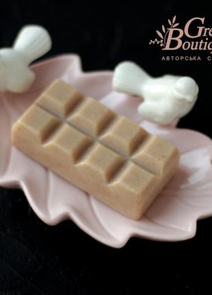 Natural kraft soap White chocolate with almonds