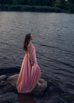 Long dress with open back3 photo