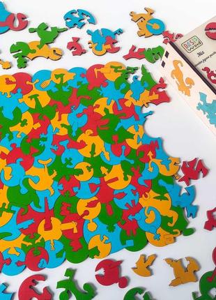 Wooden Jigsaw Puzzle - Mix - 148 pcs