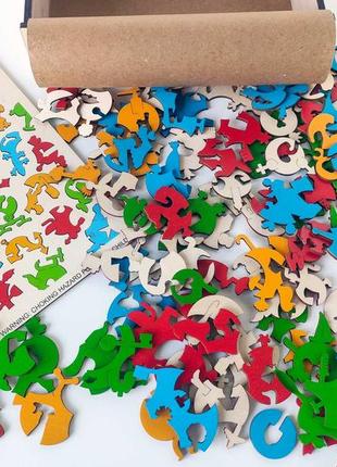 Wooden Jigsaw Puzzle - Mix - 148 pcs9 photo