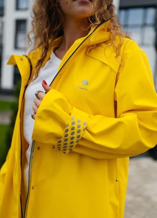 Casual Style Women's Yellow Travel Raincoat by Parasol'ka8 photo