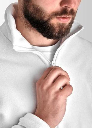 Vigo 260 Men's Fleece Jacket White4 photo