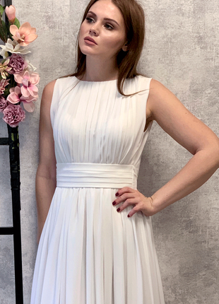 Greek style bridal dress4 photo