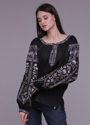 Women's blouse "Daryna" black