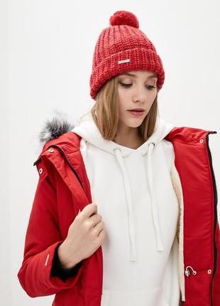 Women's hat red DASTI Mont Blanc