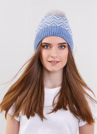 Women's blue hat DASTI