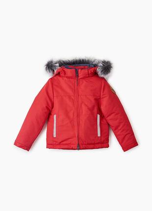 Children's demi jacket DASTI Mont Blanc red