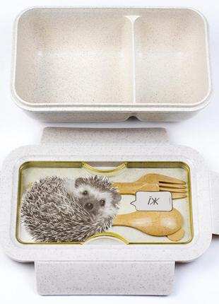 LUNCH BOX ZIZ EAT ( FROM WHEAT ECO-FIBER )3 photo