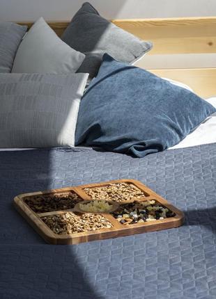 Ash serving platter tray 40 cm3 photo