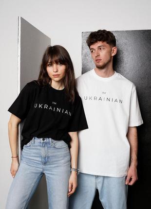 T-shirt I'm Ukrainian black3 photo