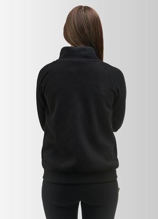 Women's fleece jacket Synevyr 260 black5 photo