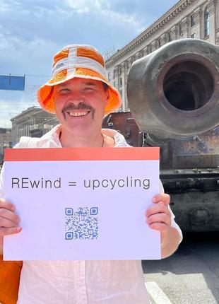 Hat "DEMILITARIZATION" from REwind Brand5 photo